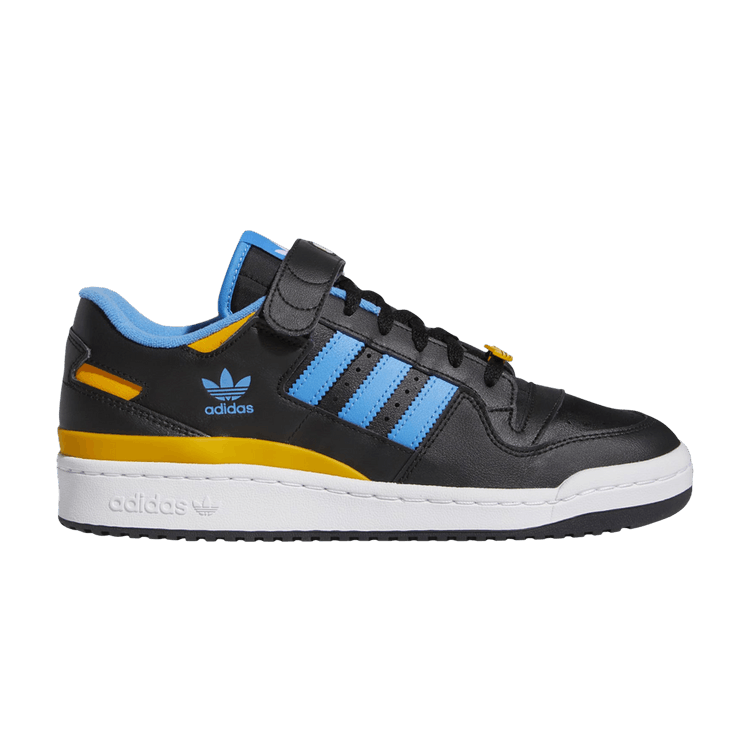adidas Forum Low Black Pulse Blue Collegiate Gold