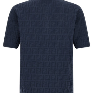 Fendi Ff Cotton Polo Shirt