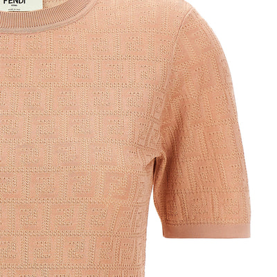 Fendi Ff Cotton Dress