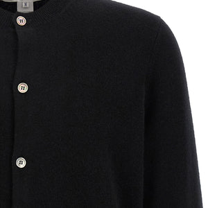 Comme Des Garcons Shirt Color-block Detail Cardigan