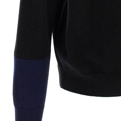 Comme Des Garcons Shirt Color-block Detail Cardigan