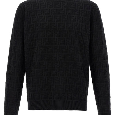 Fendi Ff Jacquard Sweater