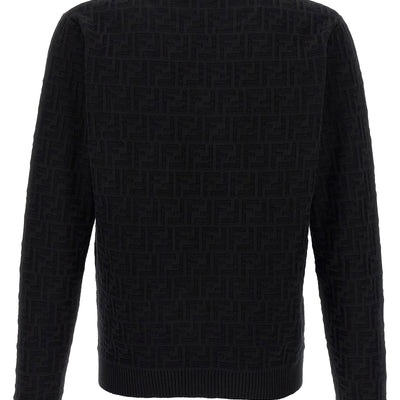 Fendi Ff Jacquard Sweater