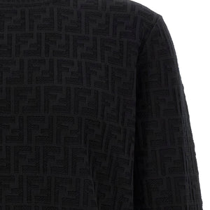 Fendi Ff Jacquard Sweater