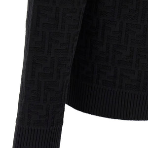 Fendi Ff Jacquard Sweater