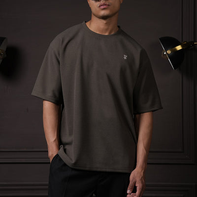 Waffle T Shirt - Tate Olive