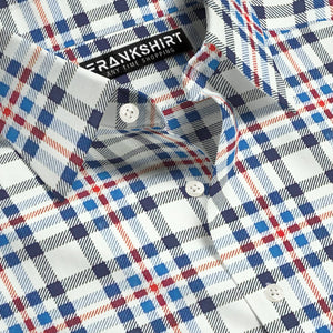 Pack of 2 Cotton Shirt for Man (Black Blue with Dark Grey)