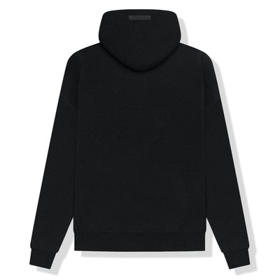 Fear Of God Essentials Black Knit Hoodie