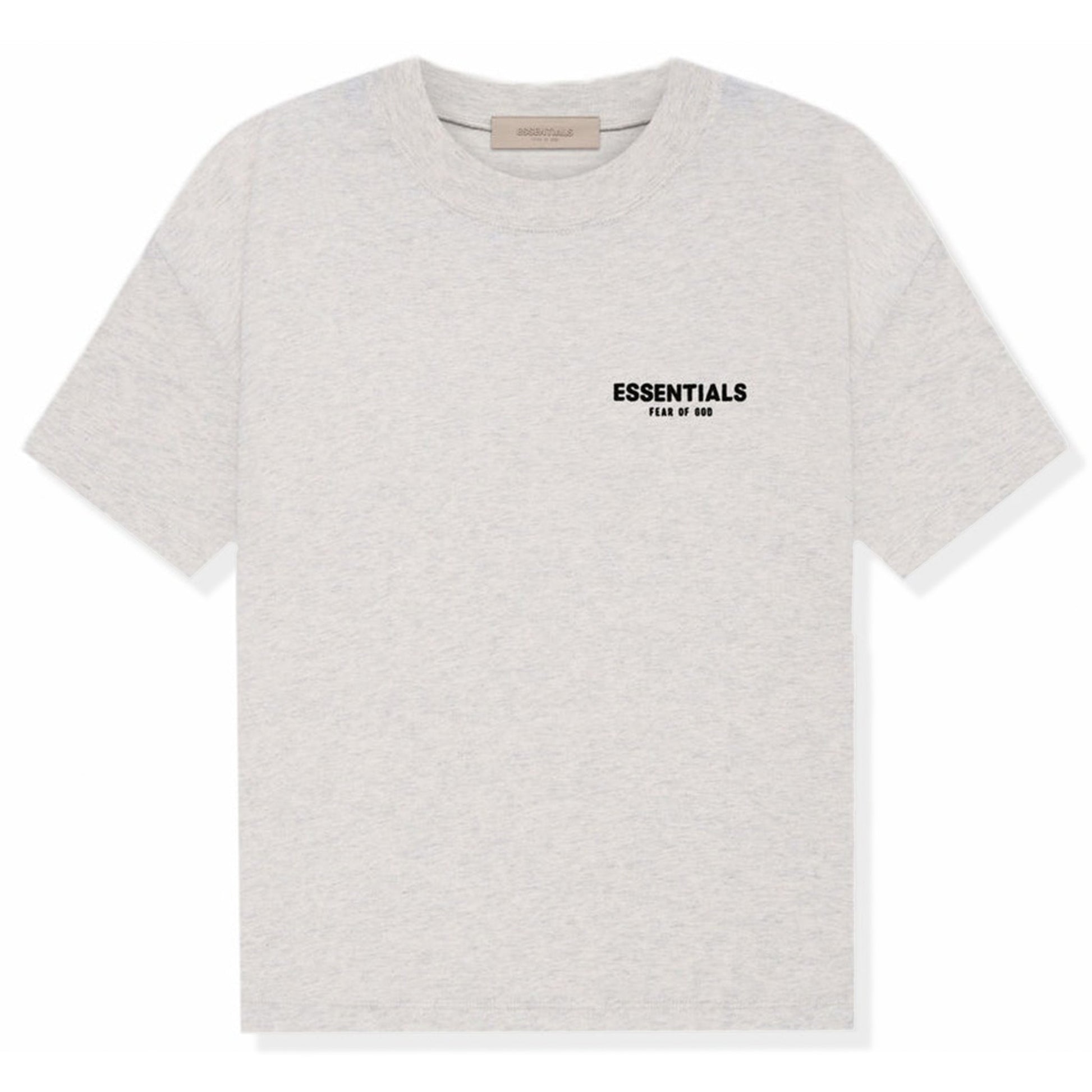 Fear Of God Essentials Light Oatmeal T Shirt (SS22)