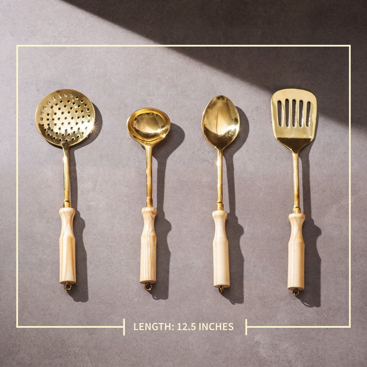 Set of Brass Ladles