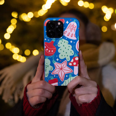 Electric Blue Festive Flair Google Pixel 9/9 Pro Case