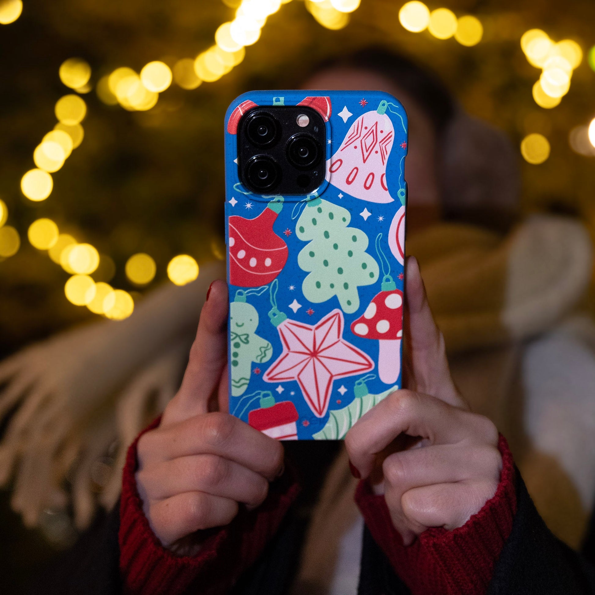 Electric Blue Festive Flair Google Pixel 9/9 Pro Case