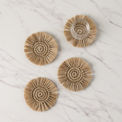 Fique Coasters (Set of 4) by Tallo de Olivo