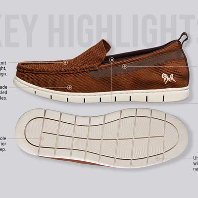 Flex Knit Loafers : Tan