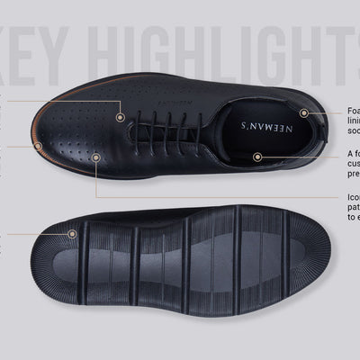 Flexy Brogues : Black