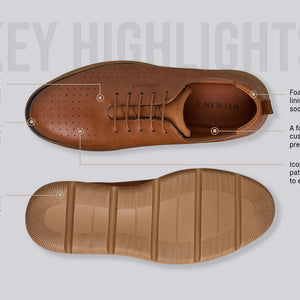 Flexy Brogues : Tan