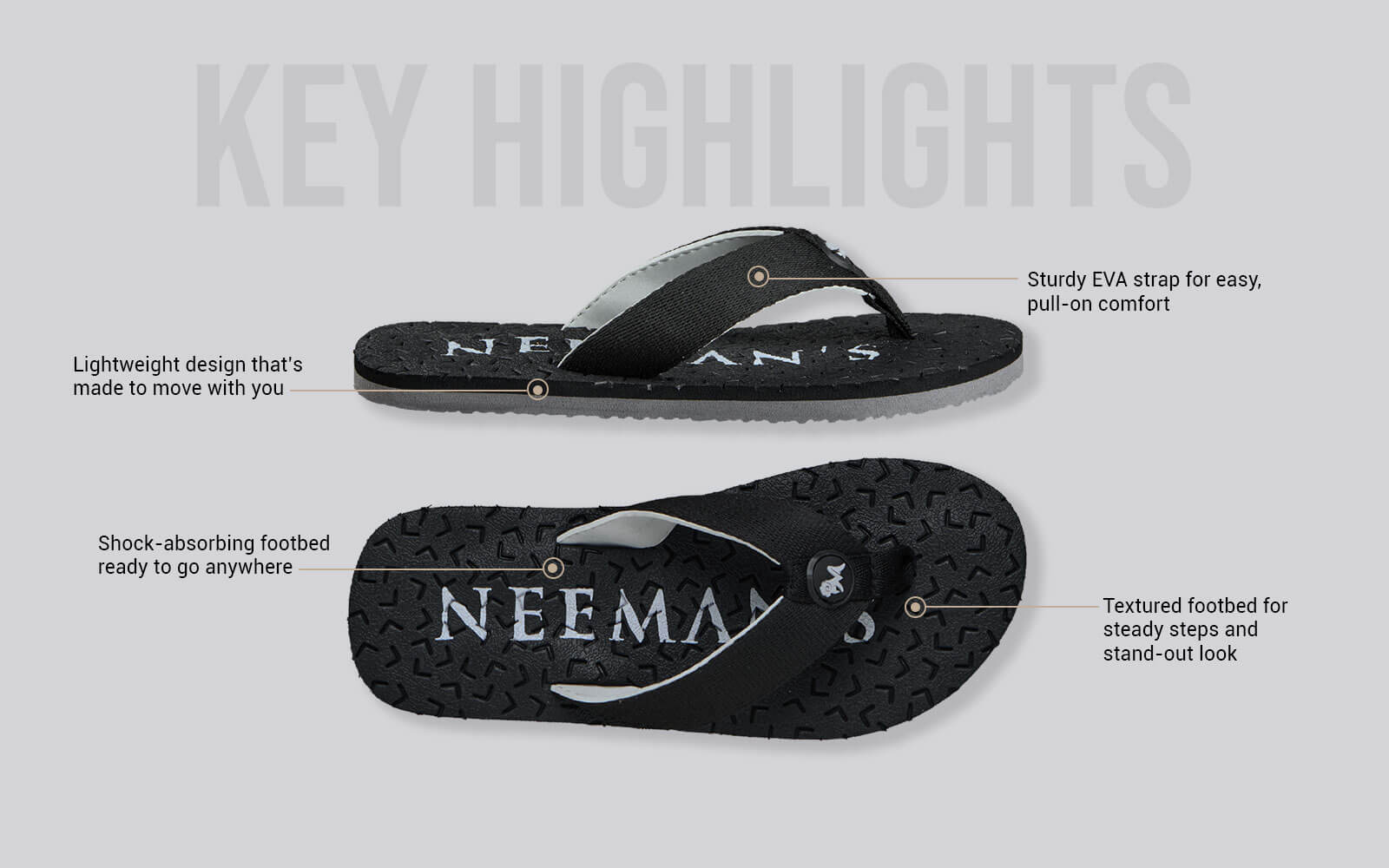 Float Ease Flips : Black