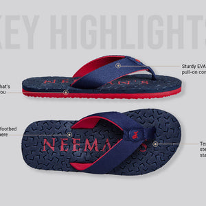 Float Ease Flips : Navy - Red