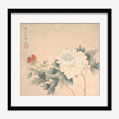 Flower Study 2 Print by Yun Bing