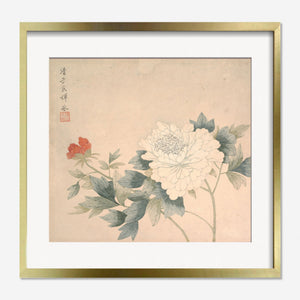 Flower Study 2 Print by Yun Bing