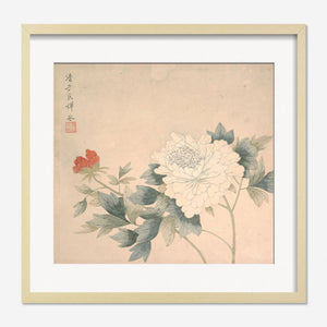 Flower Study 2 Print by Yun Bing
