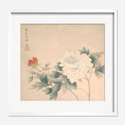 Flower Study 2 Print by Yun Bing