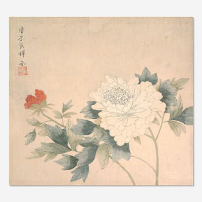 Flower Study 2 Print by Yun Bing