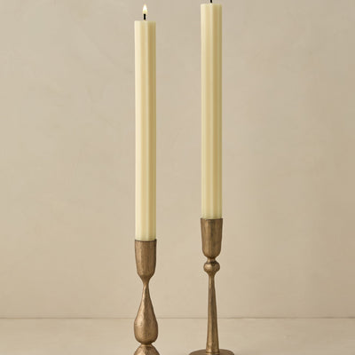 Fluted Church Taper (Set of 2) by Greentree Home