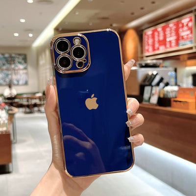 iPhone 13 Pro Max Soft Plating Camera Protection Case