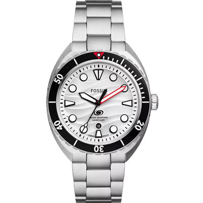Fossil Breaker White Dial Men 42mm