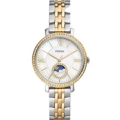 Fossil Jacqueline White Mother-Of-Pearl Dial Women 36mm ES5166