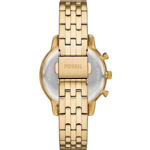 Fossil Neutra Women's Mother-Of-Pearl Dial & Gold Chain Watch