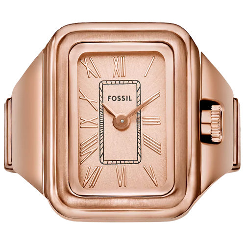 Fossil Raquel Rose Gold Dial Women 14mm ES5345