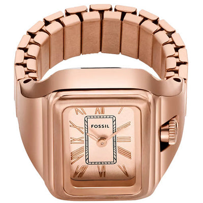 Fossil Raquel Rose Gold Dial Women 14mm ES5345
