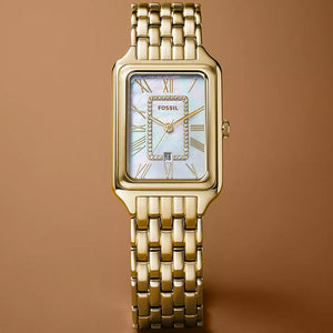 Fossil Raquel White Mother-Of-Pearl Dial Women 26mm ES5304