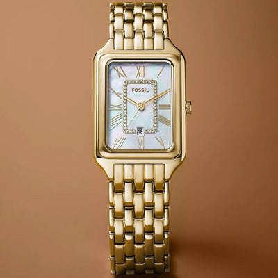 Fossil Raquel White Mother-Of-Pearl Dial Women 26mm ES5304