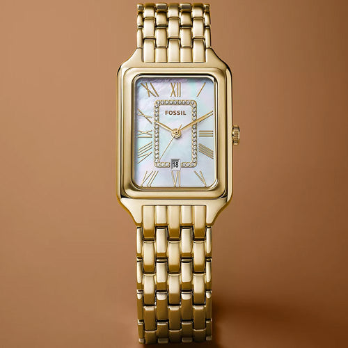 Fossil Raquel White Mother-Of-Pearl Dial Women 26mm ES5304