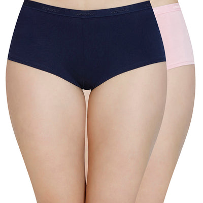 Solid Low Rise Boyshort (Pack of 2)