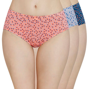 Inner Elastic Waistband Hipster Panty (Pack of 3)
