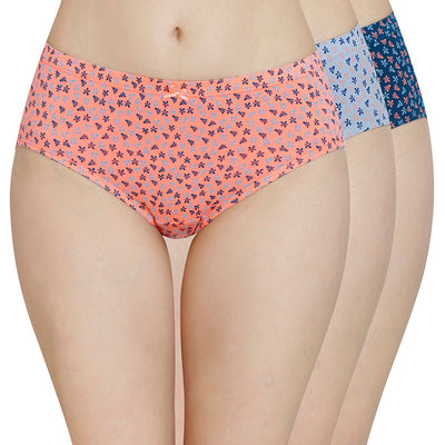 Inner Elastic Waistband Hipster Panty (Pack of 3)