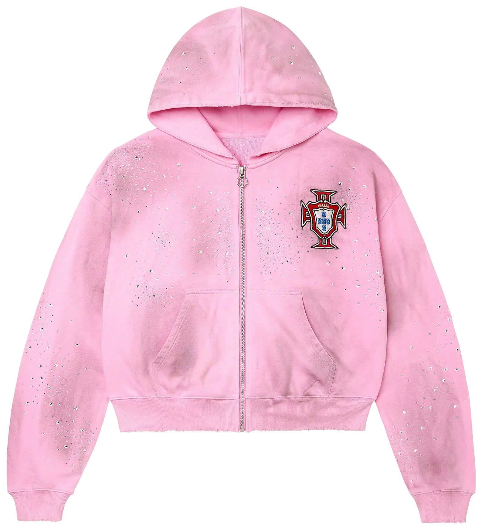 Vale Forever Valley Dreams Pink Venus Zip-Up Hoodie