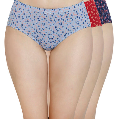 Inner Elastic Waistband Hipster Panty (Pack of 3)