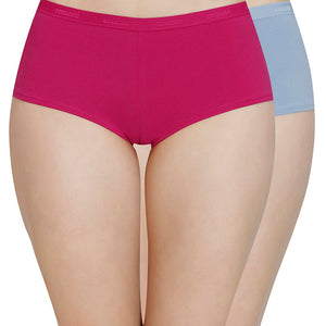 Solid Low Rise Boyshort (Pack of 2)