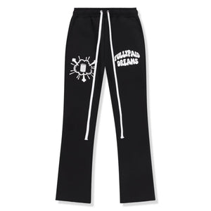 Fully Paid Dreams Black White Joggers