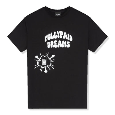 Fully Paid Dreams Black White Oversized T Shirt