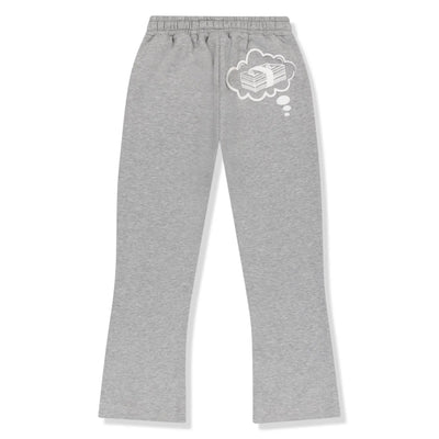 Fully Paid Dreams Light Grey White Joggers