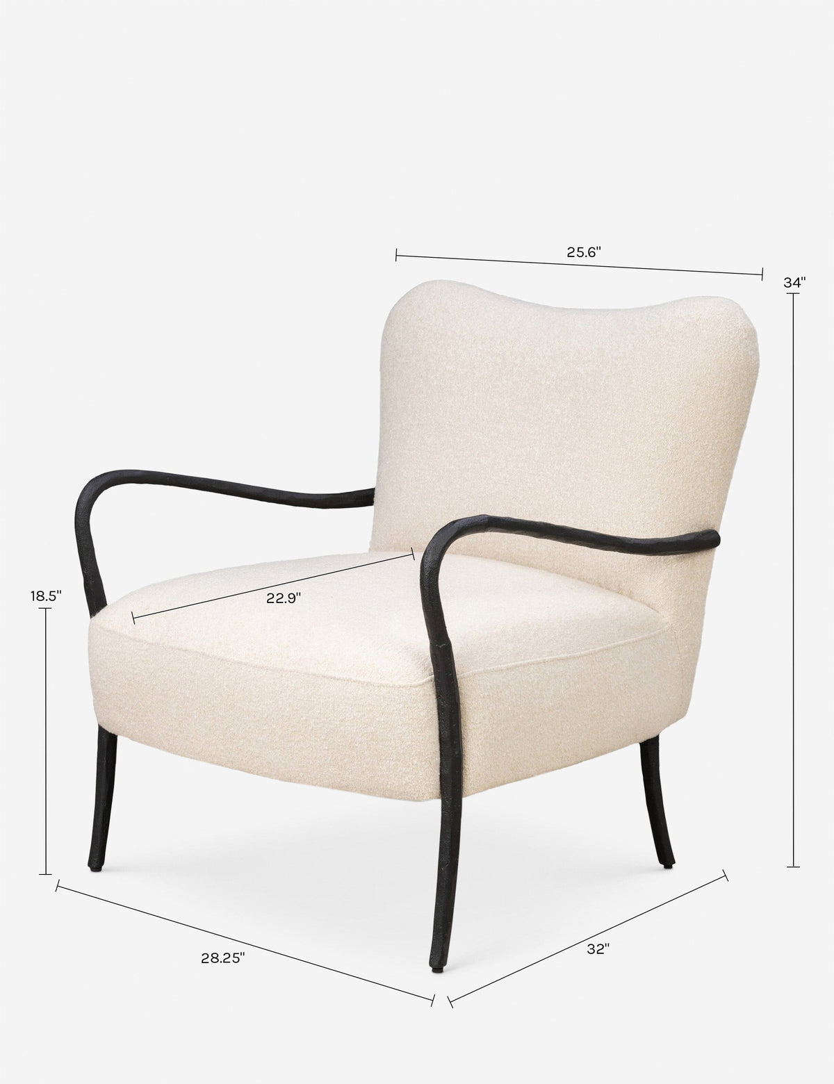 Tarah Accent Chair by Amber Lewis x Four Hands