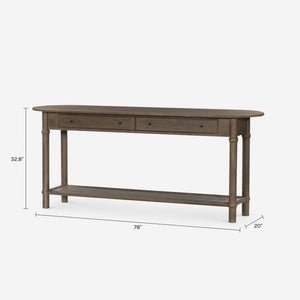 Charnes Console Table by Amber Lewis x Four Hands
