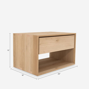 Lark Low Nightstand