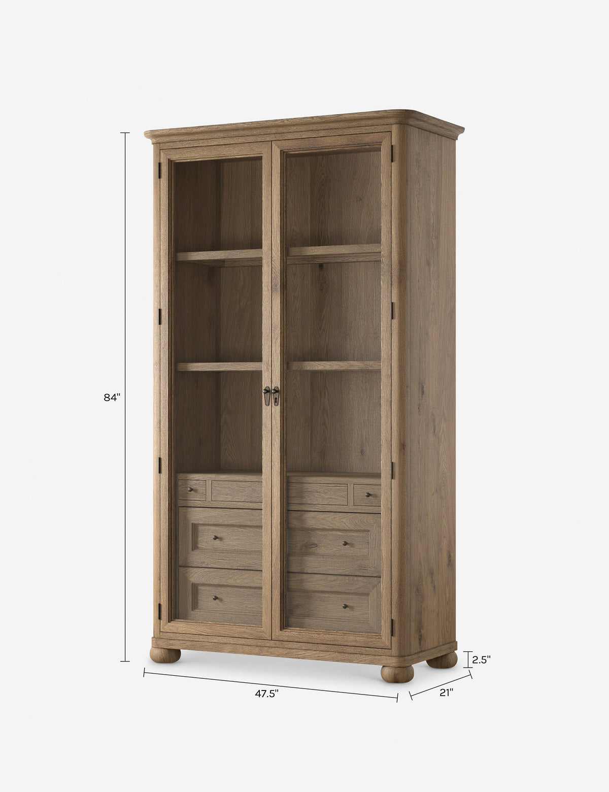 Sussex Curio Cabinet by Amber Lewis x Four Hands